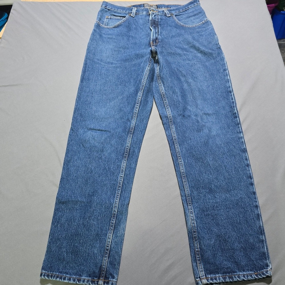 Geoffrey Beene Jeans Mens 36x32 Blue Straight Leg Denim vintage 90's y2k